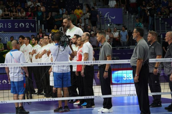 پارالمپیک 2024 پاریس مصاف والیبال نشسته ایران با مصر در نیمهنهایی