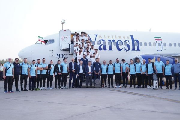  تیم ملی فوتبال عازم امارات شد
