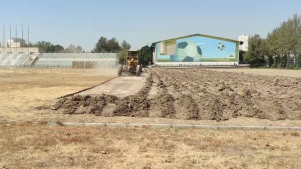 آغاز بازسازی زمین شماره یک کمپ تیمهای ملی + عکس