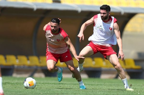 تمرین پرسپولیس با توپهای جدید آسیایی