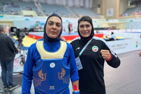 شهربانو منصوریان فقط با یک پیروزی به طلای آسیا دست یافت