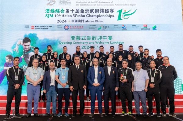 ووشو قهرمانی آسیا نایب قهرمانی ایران با کسب ۱۵ مدال