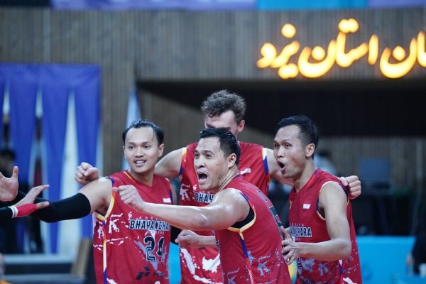 والیبال باشگاههای آسیا یاران انگاپت سوم شدند