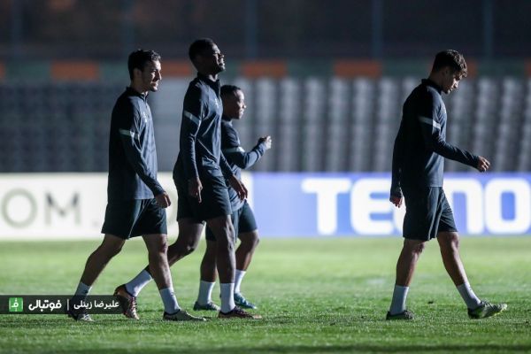  گزارش تصویری اختصاصی  آخرین تمرین الغرافه پیش از مصاف با استقلال