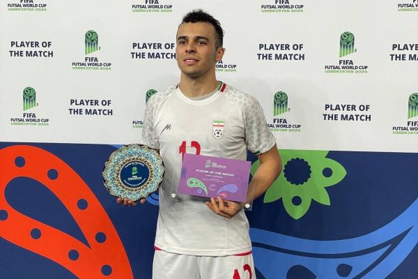 جام جهانی فوتسال سالار آقاپور باز هم بهترین بازیکن زمین شد