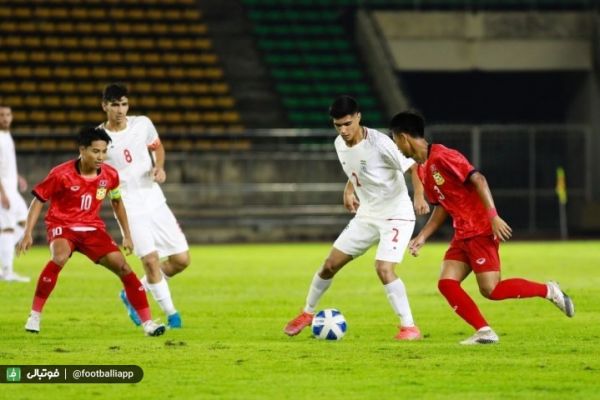 گزارش تصویری دیدار تیمهای ملی جوانان ایران و لائوس، ۴ مهر ۱۴۰۳