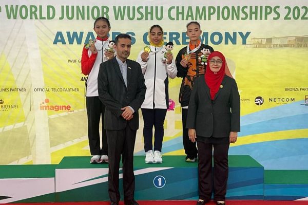 ووشو قهرمانی جوانان جهان ثنا چک به مدال طلا رسید