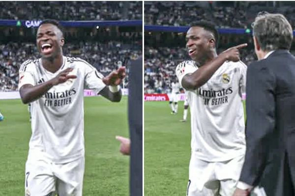 خندههای وینیسیوس به وقت اضافهای که داور گرفت عکس