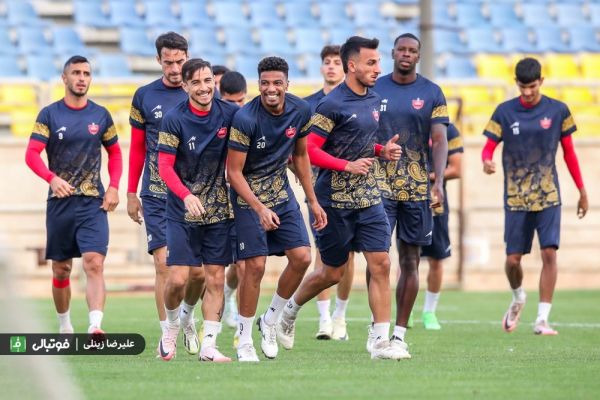  گزارش تصویری اختصاصی  آخرین تمرین پرسپولیس پیش از بازی با پاختاکور