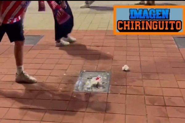  جنجال ادامه دار هواداران اتلتیکومادرید در بیرون از ورزشگاه واندامتروپولیتانو