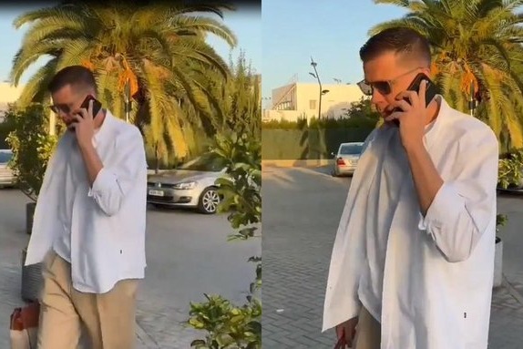  عکس؛ دروازه‌بان لهستانی در فرودگاه بارسلونا