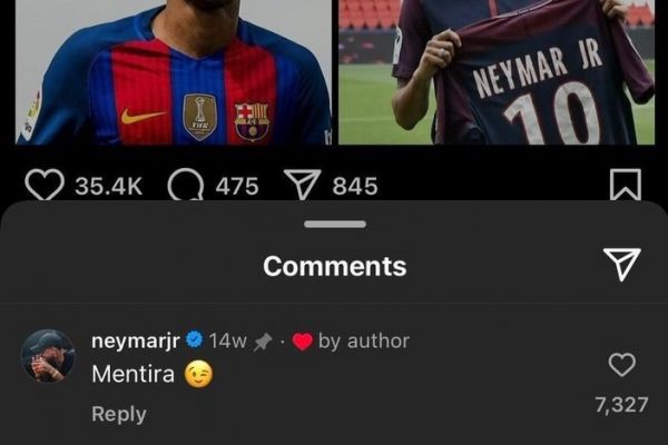 نیمار حرفهایش درباره بارسلونا را تکذیب کرد عکس