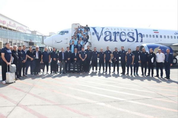  تیم ملی ایران به تاشکند سفر کرد