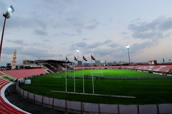 الریاضیه دیدار استقلال - النصر در ورزشگاه راشد دبی برگزار میشود