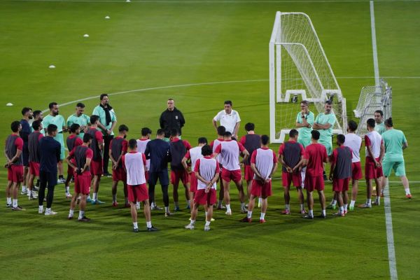  برگزاری نخستین تمرین تیم ملی ایران در دوبی