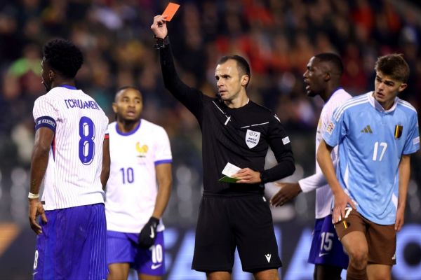  برد تیم ملی فرانسه در شب اخراج بازیکن رئال مادرید