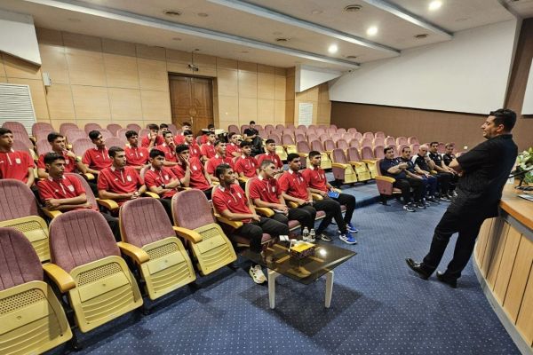  کلاس توجیهی قوانین بازی برای تیم ملی نوجوانان برگزار شد