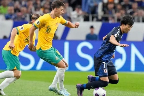  مقدماتی جام جهانی  تساوی ژاپن و استرالیا با دو گل به خودی