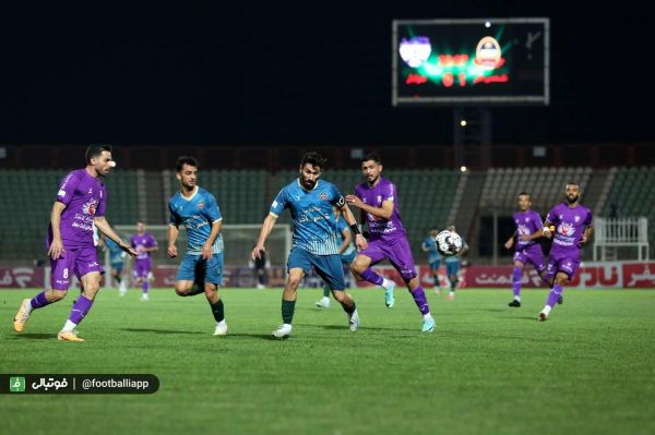 شمس آذر یک - هوادار یک در قزوین اتفاق افتاد تساوی سوته دلان