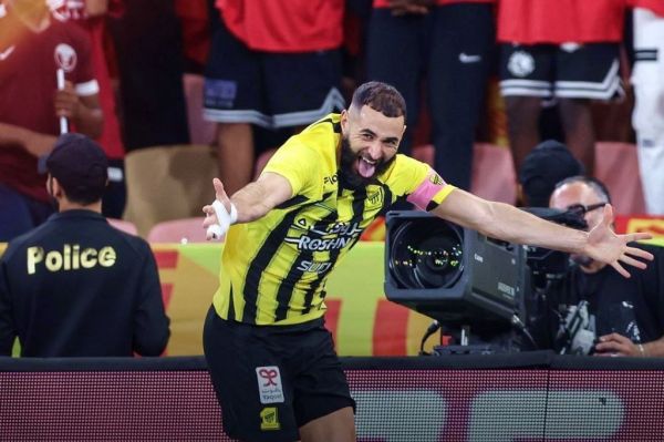 الاتحاد با درخشش بنزما و دیگر ستارههای خود القادسیه را شکست داد