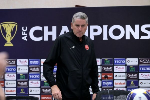  گزارش تصویری  نشست خبری گاریدو و عالیشاه پیش از دیدار با السد