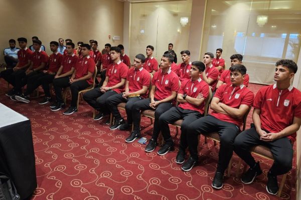  برگزاری جلسه فنی تیم ملی نوجوانان پیش از بازی با هنگ کنگ