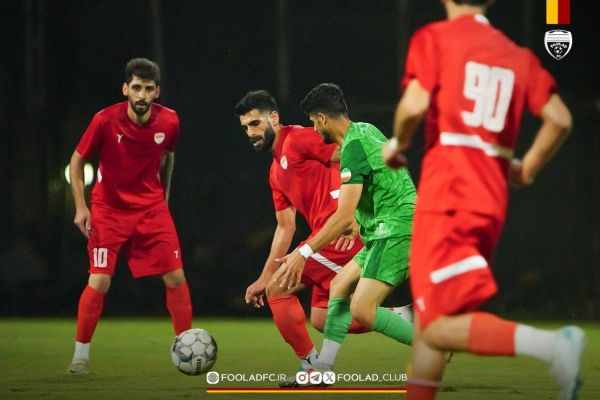  پیروزی فولاد در بازی تدارکاتی
