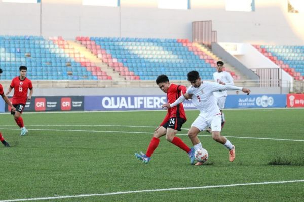 گزارش تصویری دیدار تیمهای ملی نوجوانان ایران و هنگ کنگ