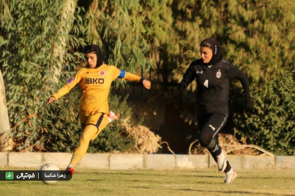 گزارش تصویری اختصاصی دیدار تیمهای فوتبال بانوان خاتون بم و تام اصفهان