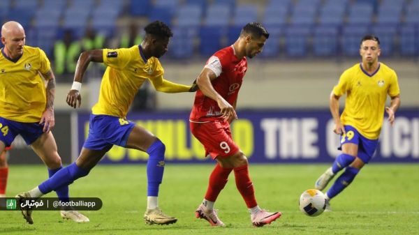 پرسپولیس یک - الغرافه یک گاریدو و پرسپولیس در آسیا بِبَر نیستند کیسه بوکس استقلال برای پرسپولیس شاخ شد