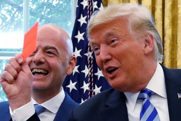 پیام تبریک اینفانتینو به ترامپ؛ فوتبال جهان را متحد میکند