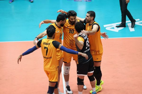  لیگ برتر والیبال  تهران شاهد چهارمین برد شهدابی‌ها