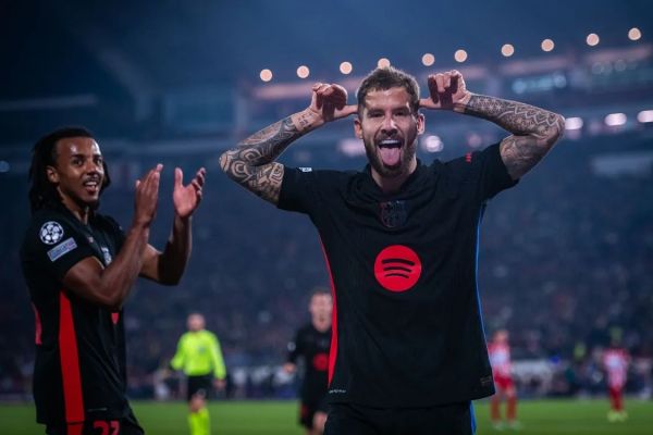 گزارش تصویری؛ ستاره سرخ بلگراد 2 - 5 بارسلونا لیگ قهرمانان اروپا