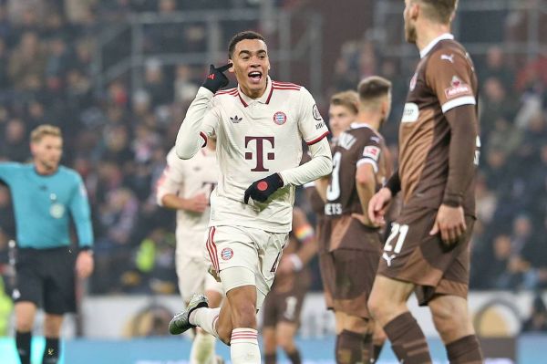  برد مهم باواریایی‎‌ها با سوپرگل سه امتیازی موسیالا