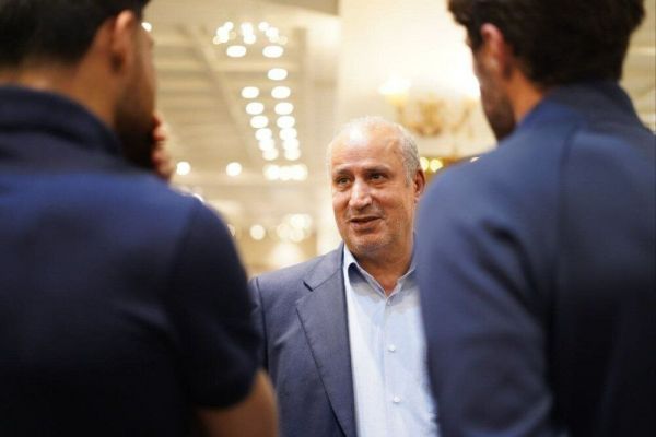 پیش از اعزام به لائوس؛ رئیس فدراسیون در اردوی تیم ملی حاضر شد