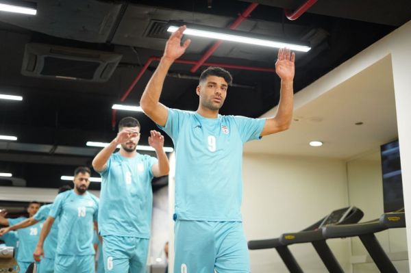 تمرین ملیپوشان با وزنه در سالن بدنسازی + تصاویر