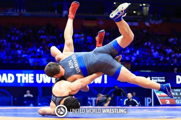 حضور عثمانوف در لیگ کشتی ایران