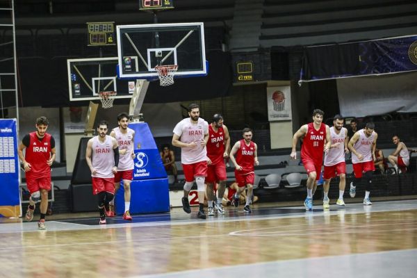 بسکتبال کاپ آسیا مصاف با قطر و دیدار با سرمربی سابق