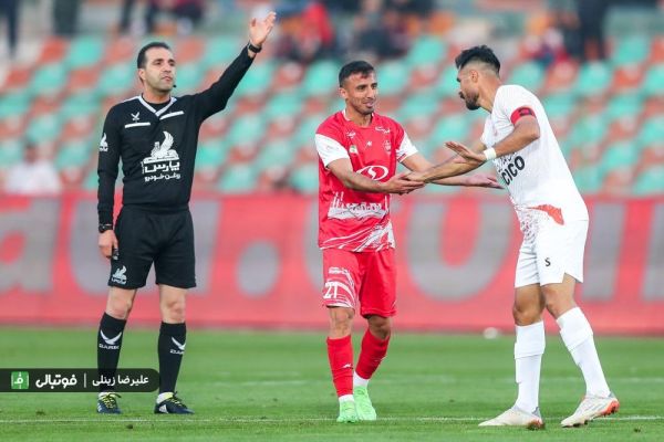  نیمه اول دیدار پرسپولیس - مس سونگون بدون VAR برگزار شد