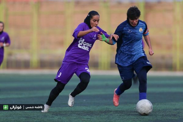 گزارش تصویری اختصاصی آوا تهران صفر - پالایش گاز ایلام یک لیگ برتر فوتبال بانوان
