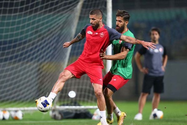  اضافه شدن سرلک به تمرینات گروهی پرسپولیس
