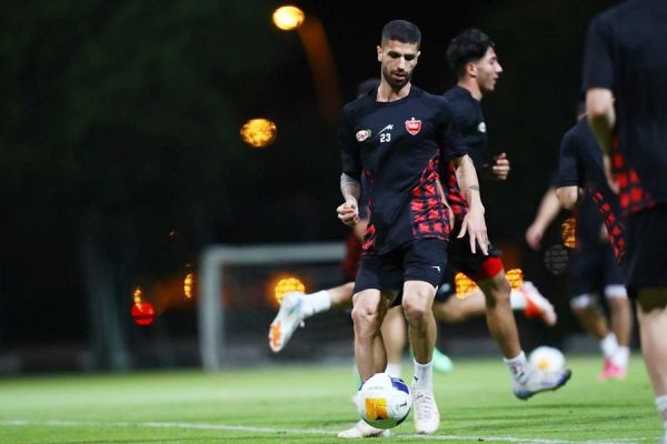  تمرین 70 دقیقه‌ای پرسپولیسی‌ها در دوحه  سرلک به تمرینات گروهی اضافه شد