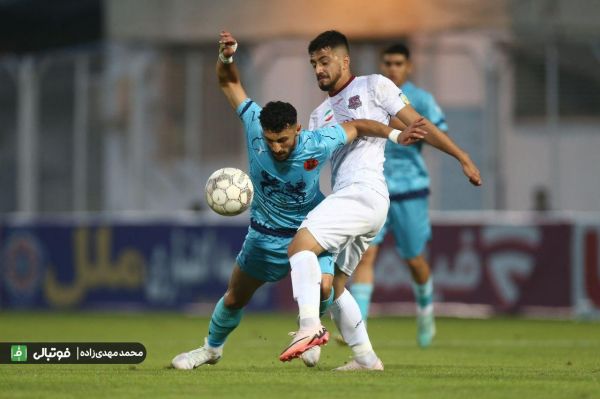 گزارش تصویری اختصاصی دیدار تیمهای نساجی و مس شهر بابک