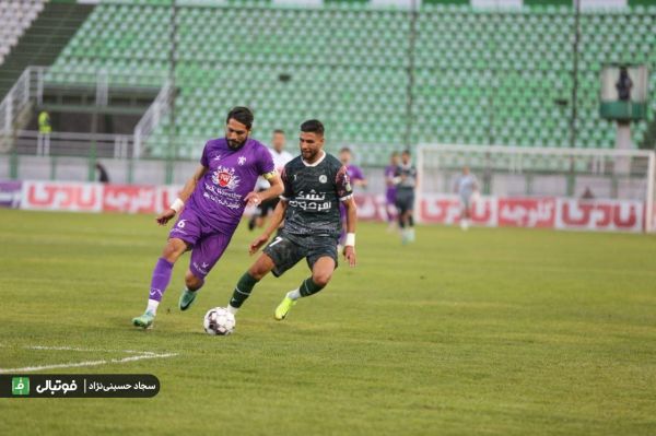 گزارش تصویری اختصاصی دیدار تیمهای ذوب آهن و هوادار