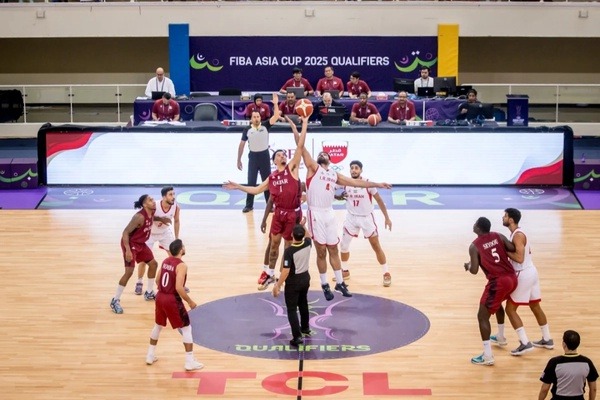  تیم ملی بسکتبال ایران مقابل قطر شکست خورد