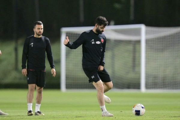  برگزاری تمرین سنگین پرسپولیس با تاکتیک‌های ویژه گاریدو