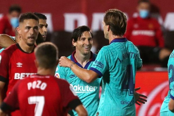 مسی چند گل به حریف امشب بارسلونا زده است