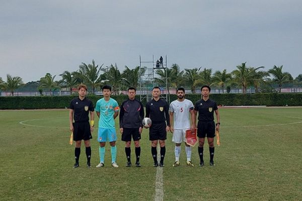  رفتار عجیب داور چینی در دومین دیدار دوستانه تیم ملی جوانان ایران