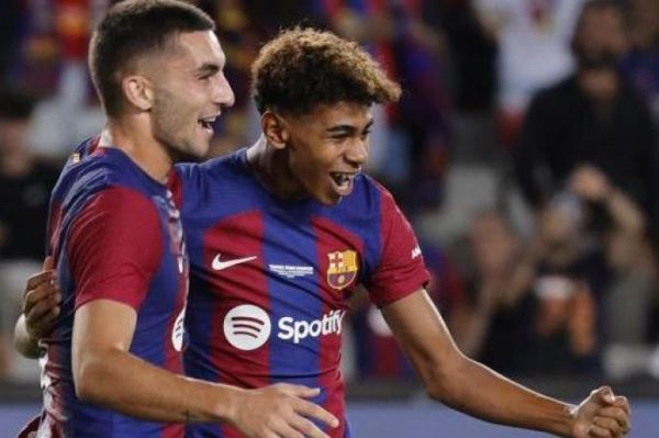 جانشین یامال در بازی بارسلونا و اتلتیکو انتخاب شد