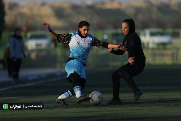 گزارش تصویری اختصاصی آوا تهران دو - طاران البرز صفر لیگ برتر فوتبال زنان